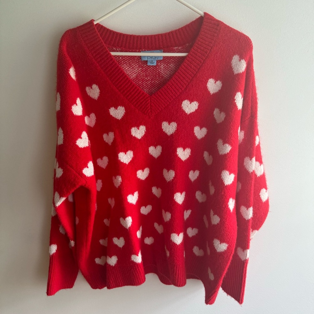 Cute Hearts Sweater